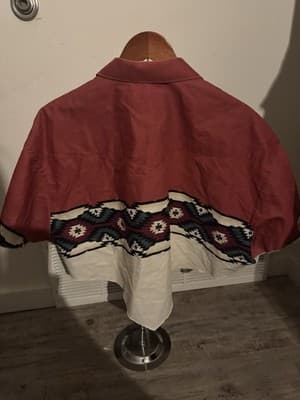 vintage Wrangler western snap shirt - Thumbnail 2