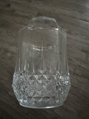 Cristal d’Arques Longchamp 8” Crystal Ice Bucket Champagne Chiller - Thumbnail 4