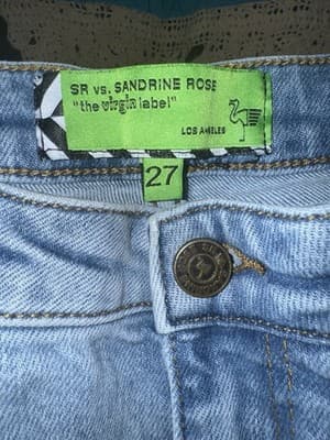 Sandrine Rose, specifically part of their "The Virgin Label" collection. Jeans. - Thumbnail 2