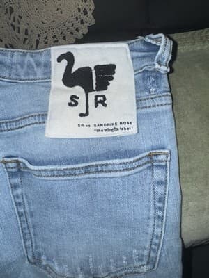 Sandrine Rose, specifically part of their "The Virgin Label" collection. Jeans. - Image 1