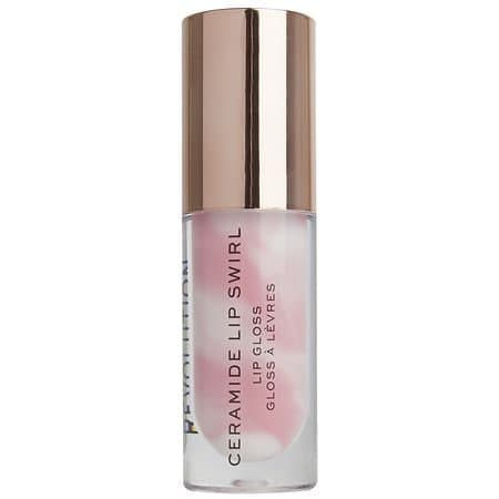 Revolution Liquid Lip Gloss Shine 4.5ml Swirl Clear Glossy Makeup - Thumbnail 2