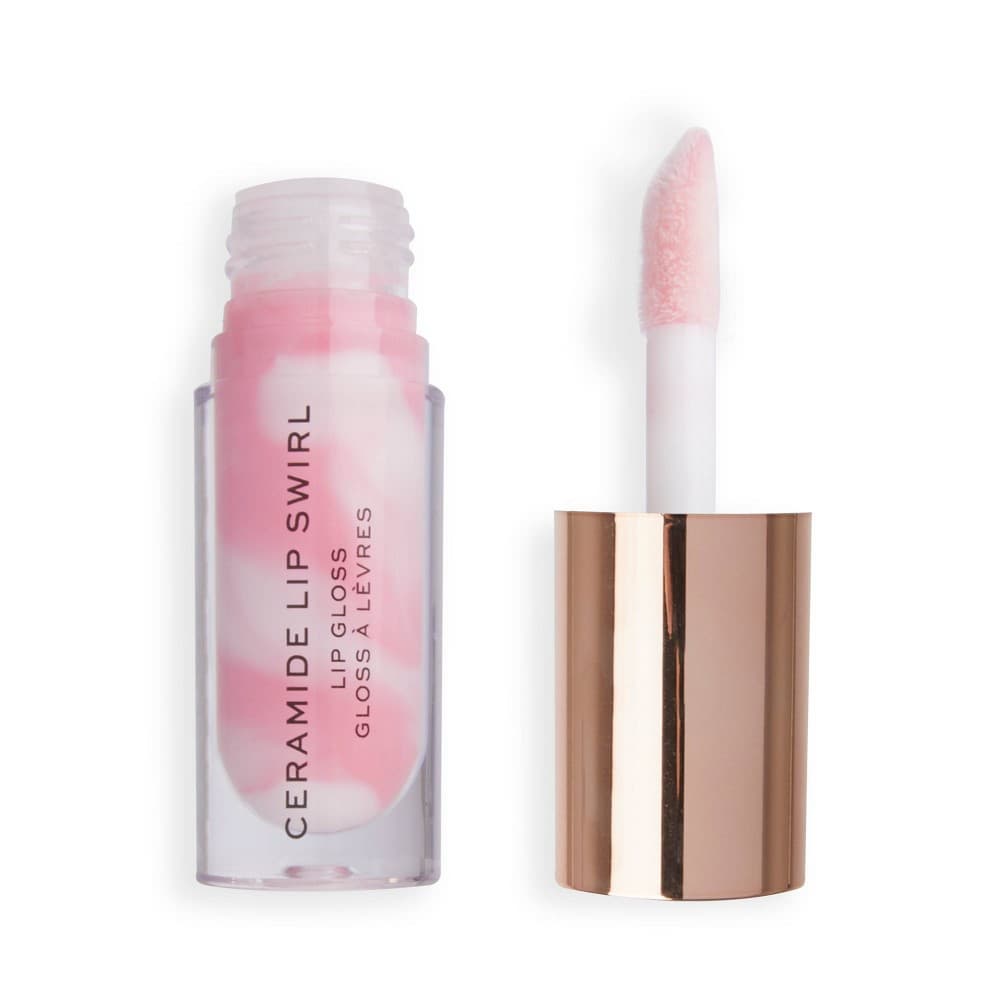 Revolution Liquid Lip Gloss Shine 4.5ml Swirl Clear Glossy Makeup - Thumbnail 3