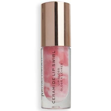 Revolution Liquid Lip Gloss Shine 4.5ml Swirl Soft Pink Glossy Makeup - Thumbnail 2