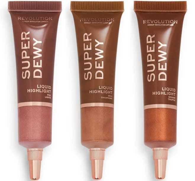 Makeup Revolution Liquid Highlighter ~ Rose Gold - Thumbnail 5