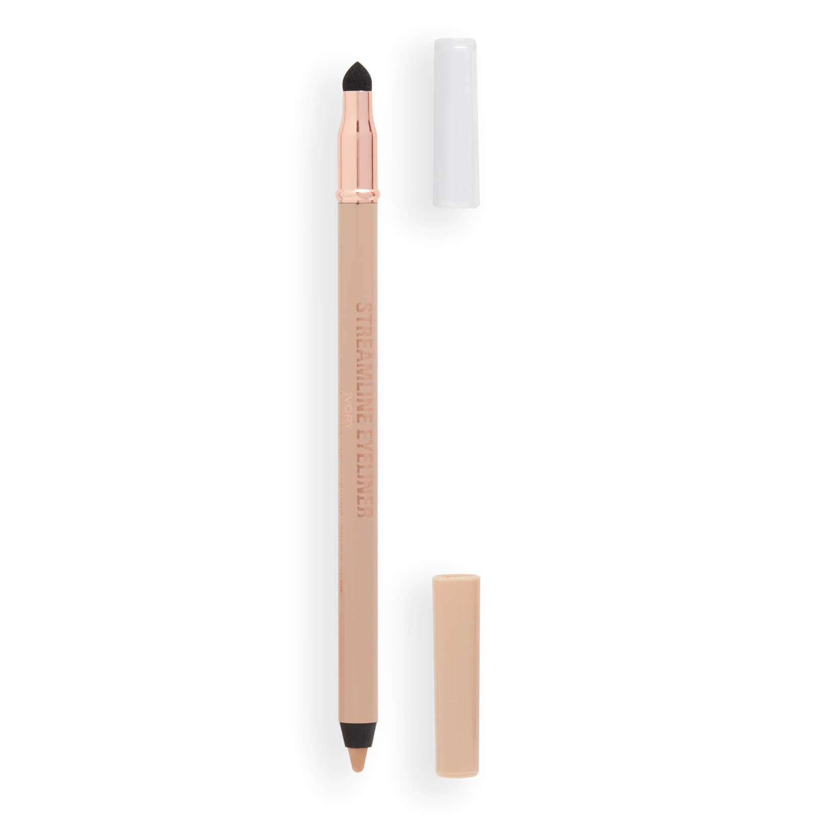 Makeup Revolution Streamline Waterline Eyeliner Pencil (Various Shades) - Ivory - Thumbnail 2