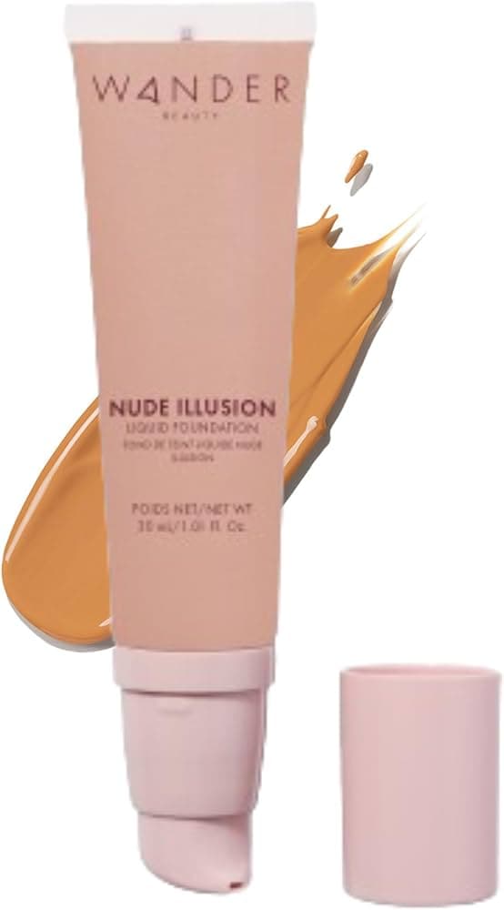 Wander Beauty Nude Illusion Liquid Foundation (Various Shades) - Rich Deep - Thumbnail 7