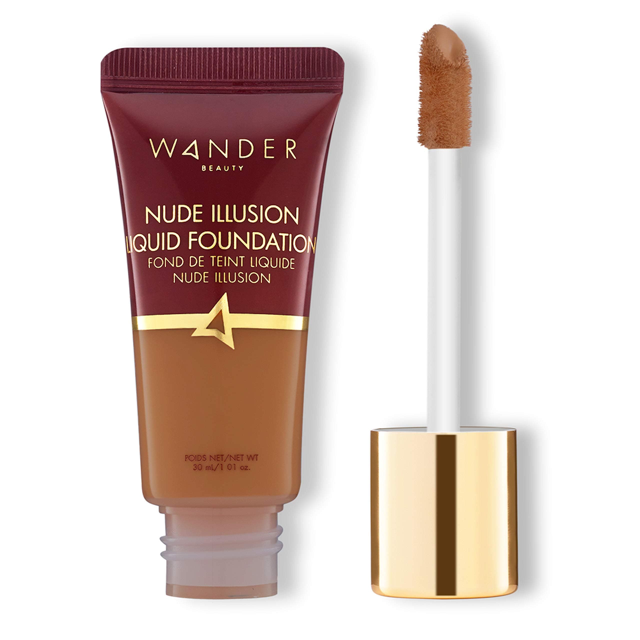 Wander Beauty Nude Illusion Liquid Foundation (Various Shades) - Rich Deep - Thumbnail 3