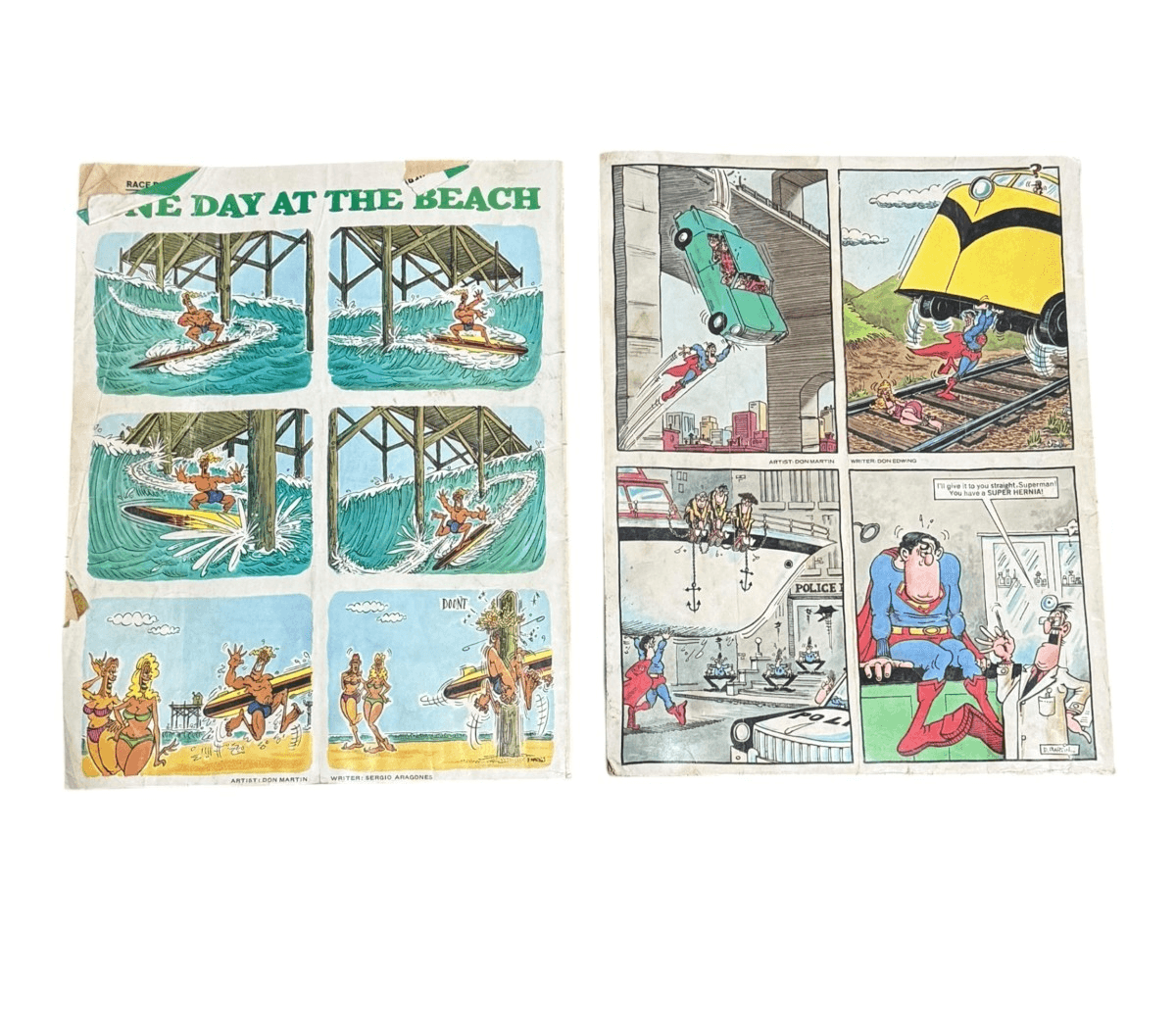 Lot of 2 Vintage Super Special Sports and The Comics Fall 1981 Sprint 1982 - Thumbnail 4