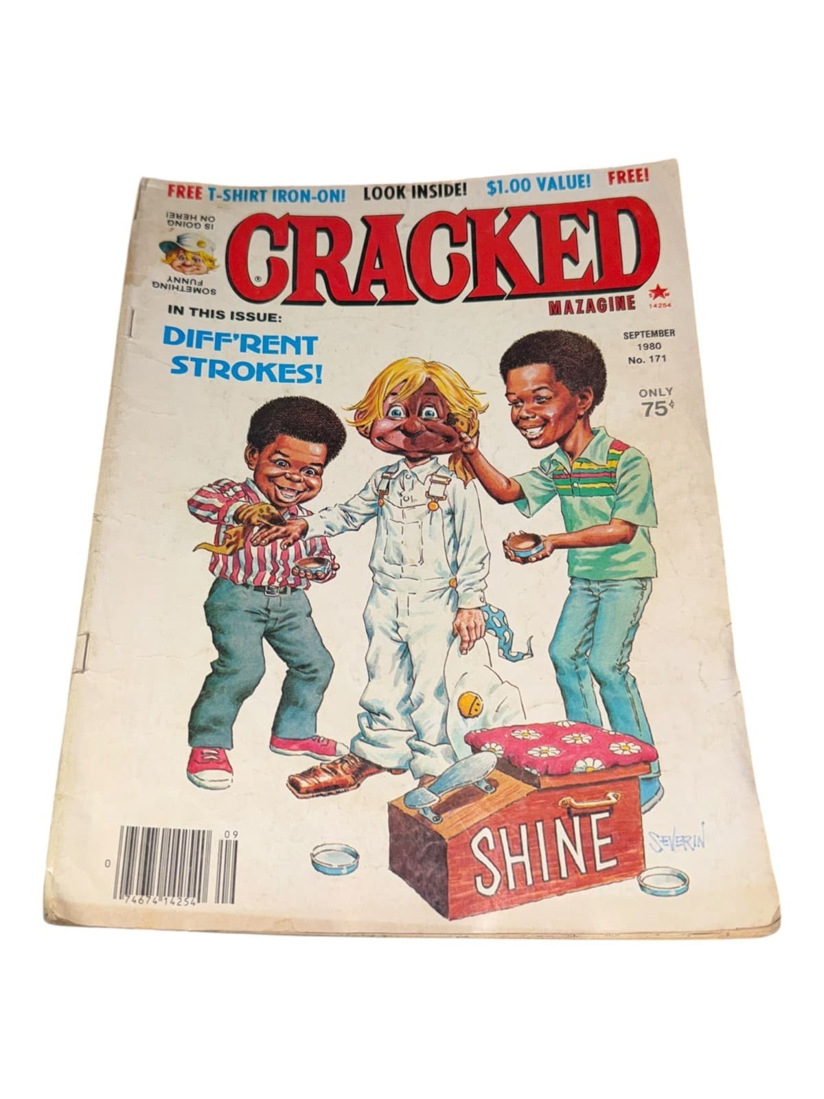 Lot of 4 Vintage CRACKED Magazine Sep 1980 #222 March 1981 #176 #171 - Thumbnail 7