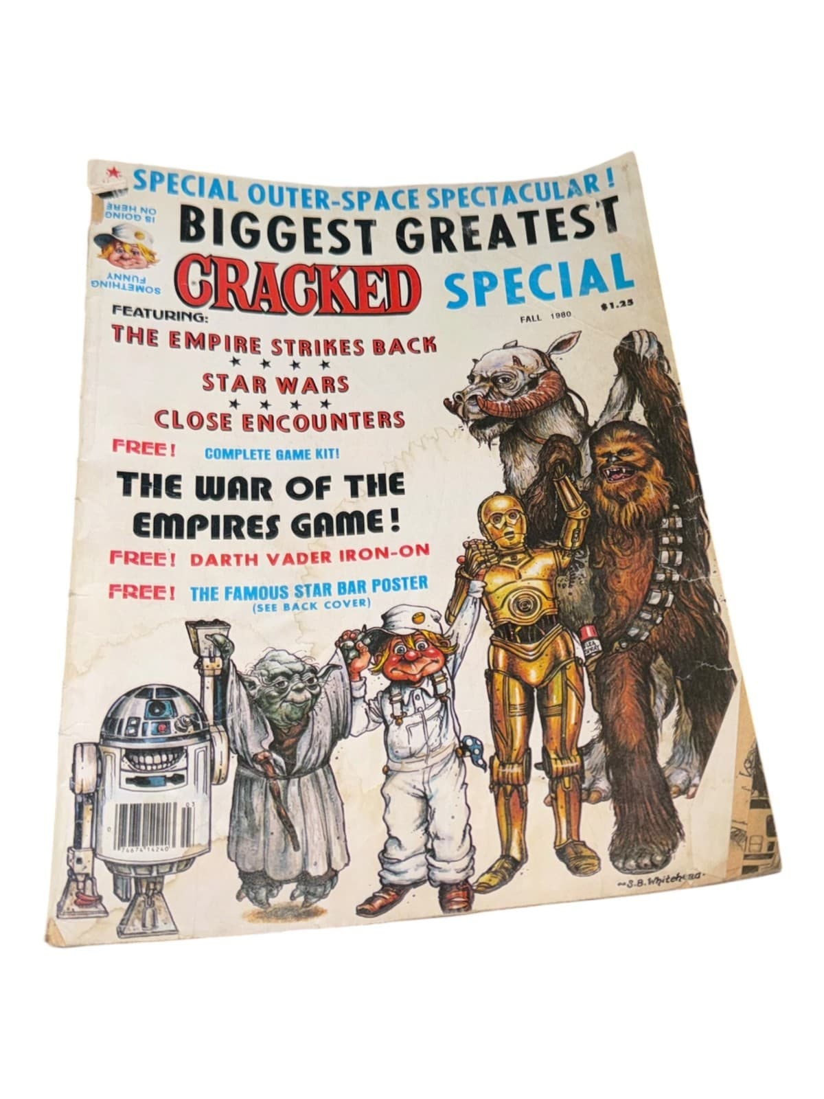 Lot of 4 Vintage CRACKED Magazine Sep 1980 #222 March 1981 #176 #171 - Thumbnail 6