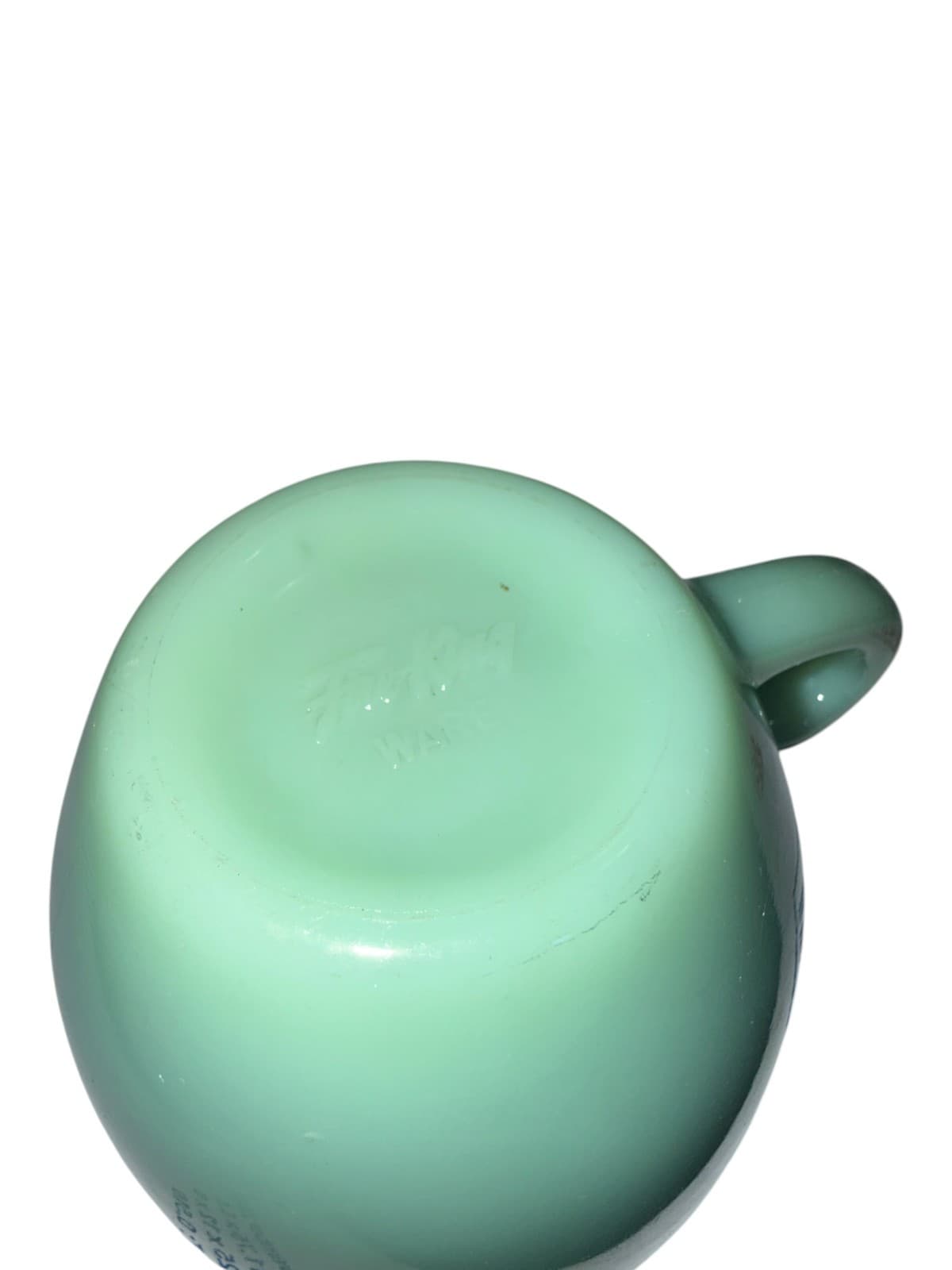Vintage Fire-King Jadeite Tea Coffee Cup Mug Green Ceramic - Thumbnail 7