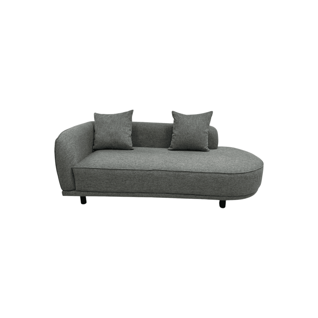 ChairVogue Comfortable Indoor Chaise Lounge Sofa: Solid Wood Frame Upholstered Chaise Lounge - Thumbnail 2