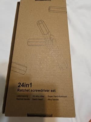 24 in 1 Magnetic Screwdriver Set,DIY Ratchet Screwdriver Set,Multi Bit Drive Set - Thumbnail 4