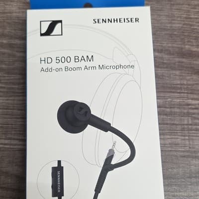 Sennheiser HD 500 BAM Boom Arm Microphone Wired Black Gaming Computers Tablets
