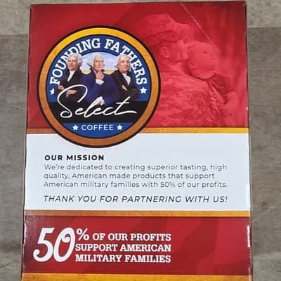 Founding Fathers Select Old Hickory Hazelnut Ground Coffee Medium Roast 50 Pack - Thumbnail 3