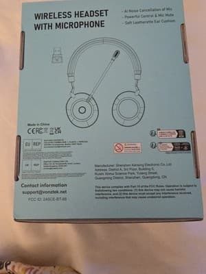 wireless headset with mic - Thumbnail 2