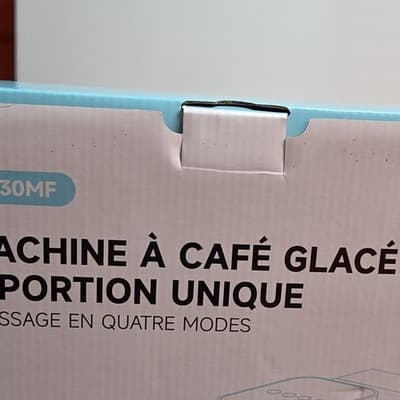 Tastyle T30MF Single Serve Iced Coffee Maker Blue Hot Bold Over Ice Milk Frother - Thumbnail 3