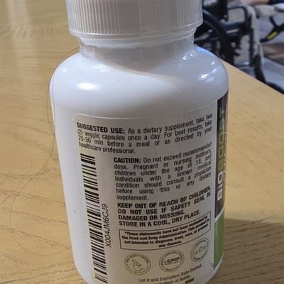 BioBoost Naturals Rapid Burn Men Weight Loss Supplement 60 Capsules - Thumbnail 2