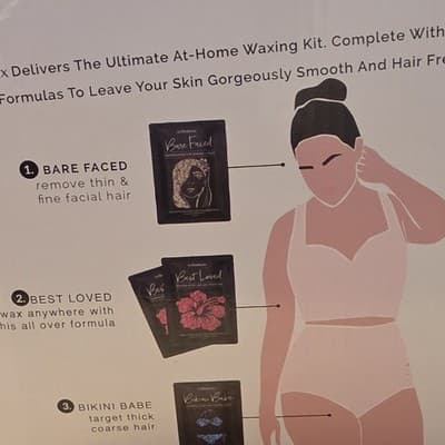 KoluaWax Waxing Starter Kit Electric Wax Warmer Face Legs Bikini Underarms - Thumbnail 2