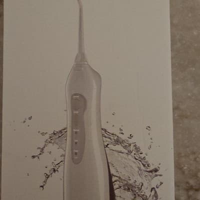 Cordless Rechargeable Water Flosser, 3 Modes, USB, Waterproof, White