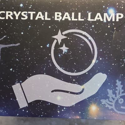 Aszdal Gifts 3D Crystal Ball Night Light Multicolor SJQ-006 for Kids Teens - Thumbnail 3