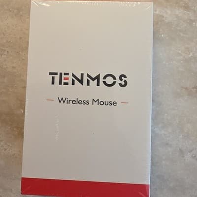 TENMOS Wireless Mouse Optical Ergonomic Silent Click Auto Sleep - Thumbnail 2