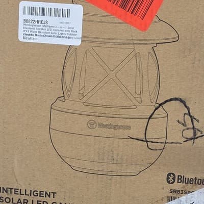 Westinghouse Intelligent Solar Bluetooth Speaker LED Lantern SR83SP Multicolor - Thumbnail 4