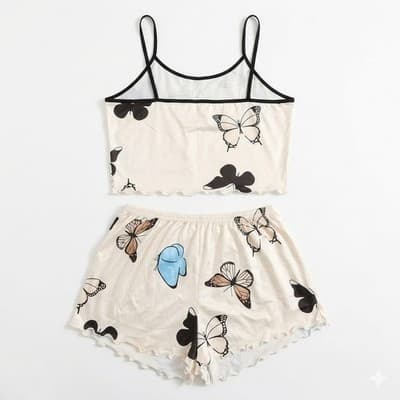 pajama set women - Thumbnail 2