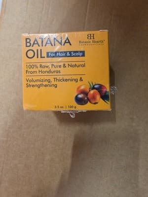 Raw Batana Oil for Hair Growth – Hair & Scalp Oil for Thickness & Shine , 5.3oz