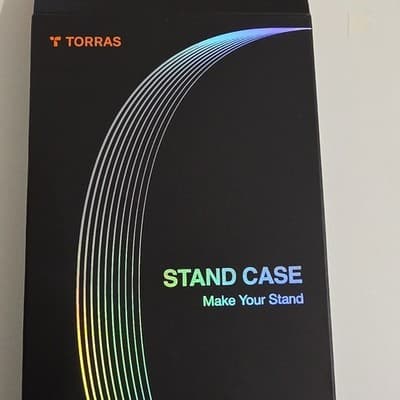 TORRAS Stand Case Matte Black for iPhone 16 Pro Max Kickstand C1NF25 X0049S8TVR