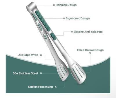 home essentials Kitchen Tongs - Thumbnail 3