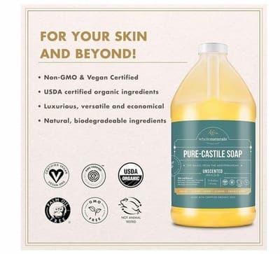 castile soap liquid gallon - Thumbnail 3