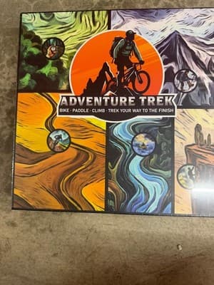 Tons-of-Fun Adventure Trek Board Game 2-5 Players Ages 14+ Adventure Theme