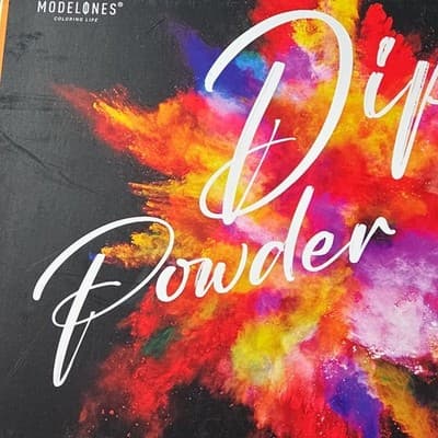 Modelones Dip Powder Multicolor Nail Kit for Manicure Nail Art Salon Home Use - Thumbnail 2