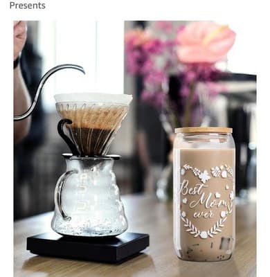 best mom ever Gift Glass Cup - Thumbnail 5