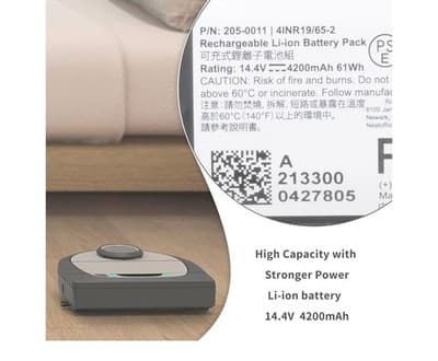 Neato 2050011 Li-Ion Battery - Black - Thumbnail 5