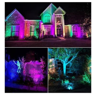 SUNVIE All-in-One LED Low Voltage Landscape Lighting Kit, 12-Pack Landscape Ligh - Thumbnail 5