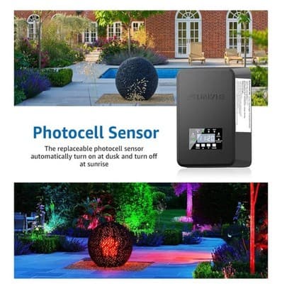 SUNVIE All-in-One LED Low Voltage Landscape Lighting Kit, 12-Pack Landscape Ligh - Thumbnail 7