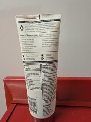 Eucerin Eczema Relief Cream, Full Body Lotion - 8oz Exp 06/2027 - Thumbnail 2