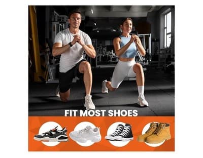 Work Boot Insoles Plantar Fasciitis - Welnove M: W 10-11.5 / M 9-10.5, Orange - Thumbnail 6