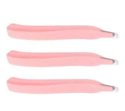 6pcs Pink Portable Staple Remover - Thumbnail 2