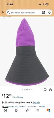 Womens Ponytail Sun Hat - Thumbnail 5