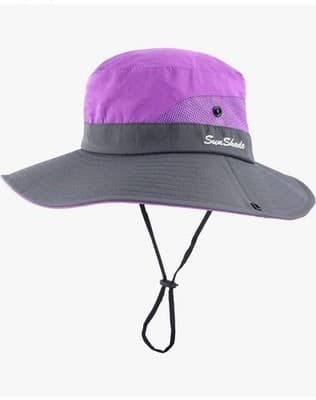 Womens Ponytail Sun Hat - Thumbnail 2