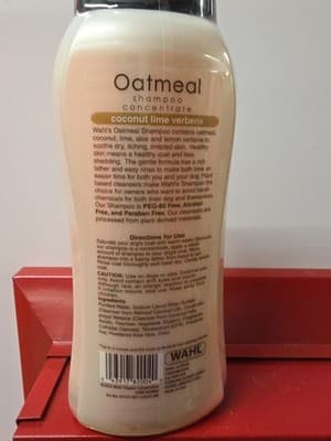 Wahl 820004T Clipper Oatmeal Pet Shampoo Concentrate - 24 oz. - Thumbnail 2