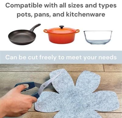 Savuk Pot And Pan Protectors Set Of 12 - Thumbnail 3