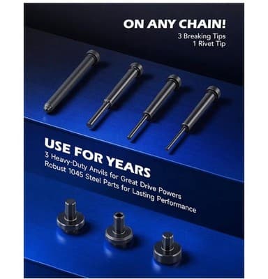 Orin Motor Tech Motorcycle Chain Rivet Tool - Thumbnail 6