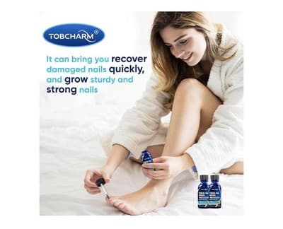 Tobcharm Fungal Nail Renewal Maximum Strength Treatment 0.5 fl oz 2 Bottles - Thumbnail 8