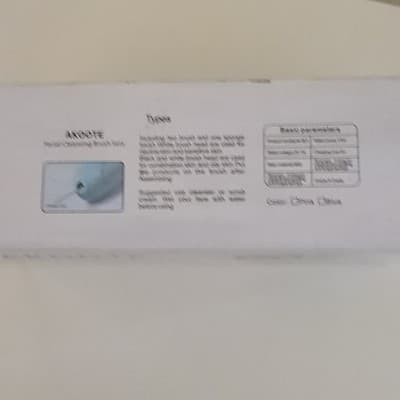 AKOOTE Rechargeable Waterproof Facial Cleansing Brush Blue UBBETTER 3-in-1 - Thumbnail 4