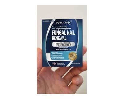 Tobcharm Fungal Nail Renewal Maximum Strength Treatment 0.5 fl oz 2 Bottles - Thumbnail 7