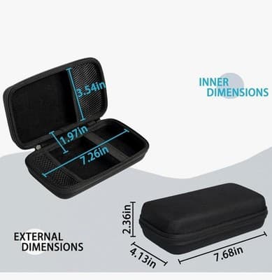 Hard Protective Travel Case. Compatible With 3Doodler Start 2024 Black - Thumbnail 2